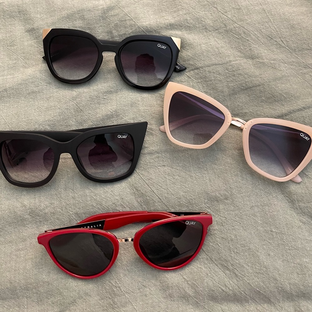 Quay Australia sunglasses bundle - 4 pairs